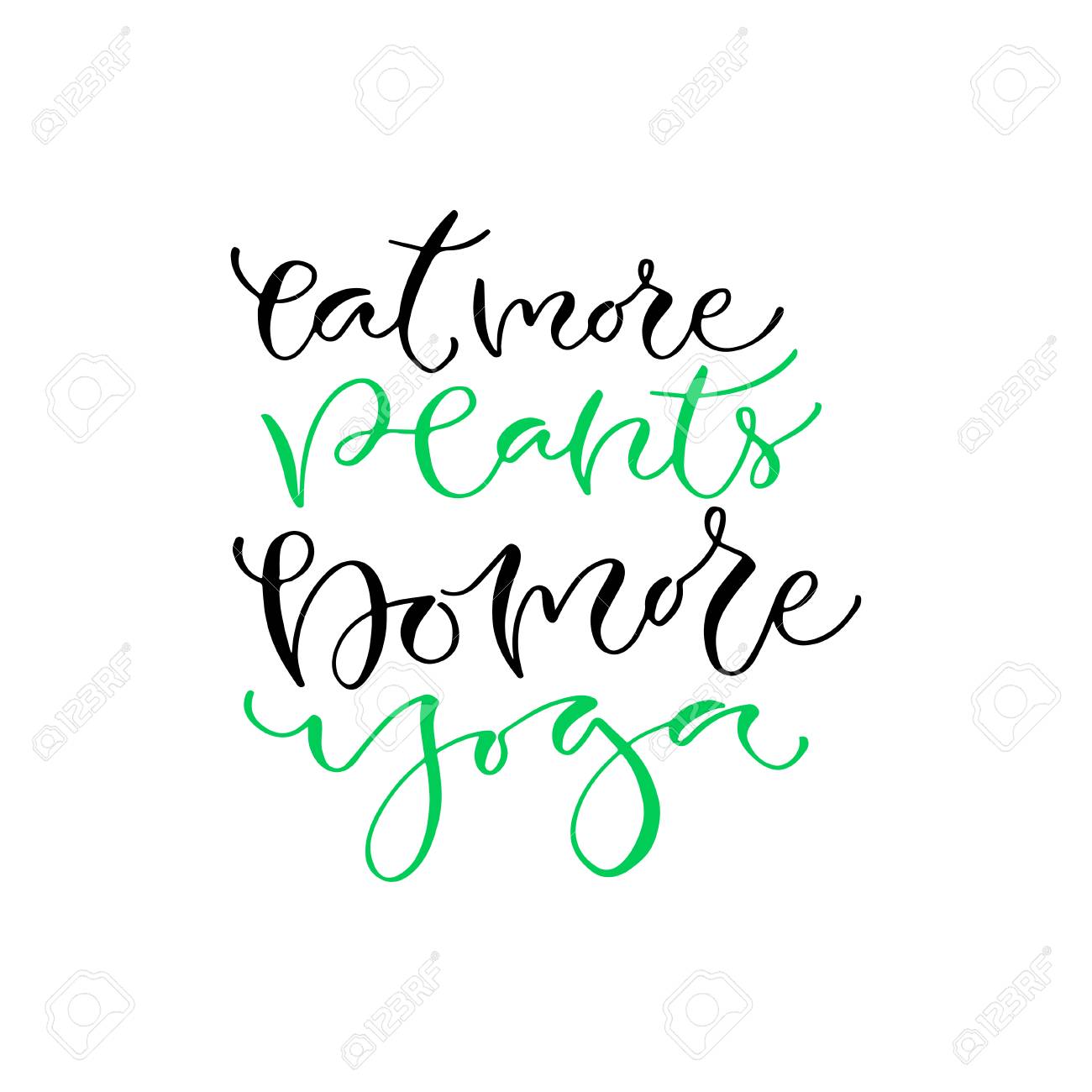 Take in extra crops, do a lot more yoga. Handwritten sure quotation toward.. photo relating to Yoga Printable known as Take in additional vegetation, do additional yoga. Handwritten good quotation in direction of..