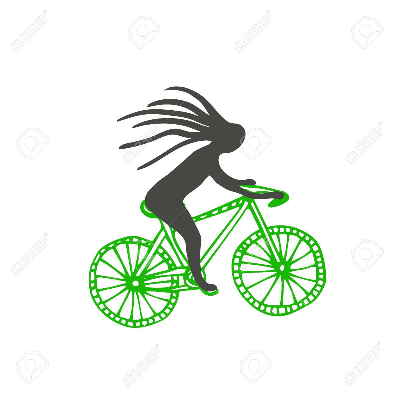 bicycle sticker design