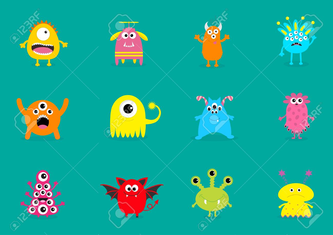 モンスターの大きなセット 怖いのかわいい漫画のキャラクター 別の感情です ベビー コレクション 緑背景分離されました ハッピー ハロウィン カード フラットなデザイン ベクトルの図 のイラスト素材 ベクタ Image モンスターの大きなセット 怖いのかわいい漫画のキャラクター 別の感情です ベビー コレクション 緑背景分離されました ハッピー ハロウィン カード フラットなデザイン ベクトルの図 のイラスト素材 ベクタ Image
