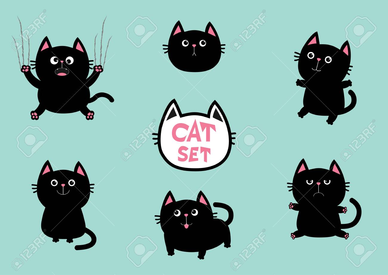 Ensemble De Chat Noir Gros Dessin Anime Mignon Criant Personnage Drole Griffe Griffe De L Ongle Assis Souriant Ligne De Piste D Excoriation Clip Art Libres De Droits Vecteurs Et Illustration Image Ensemble De Chat Noir Gros Dessin Anime Mignon Criant Personnage Drole Griffe Griffe De L Ongle Assis Souriant Ligne De Piste D Excoriation Clip Art Libres De Droits Vecteurs Et Illustration Image