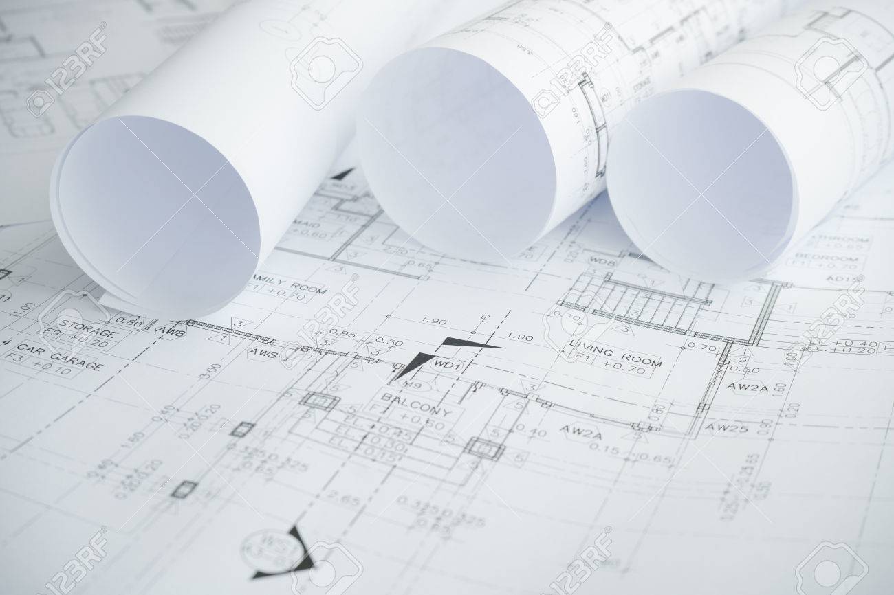 Architecture Drawing Paper architectural drawing paper rolls of a dwelling for construction Architecture Drawing Paper architectural drawing paper rolls of a dwelling for construction