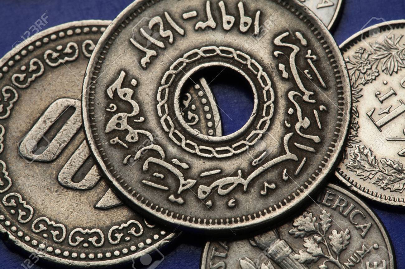 エジプトのコイン。エジプト (カイロ) 25 ピアストル硬貨。の写真素材・画像素材 Image 31124556