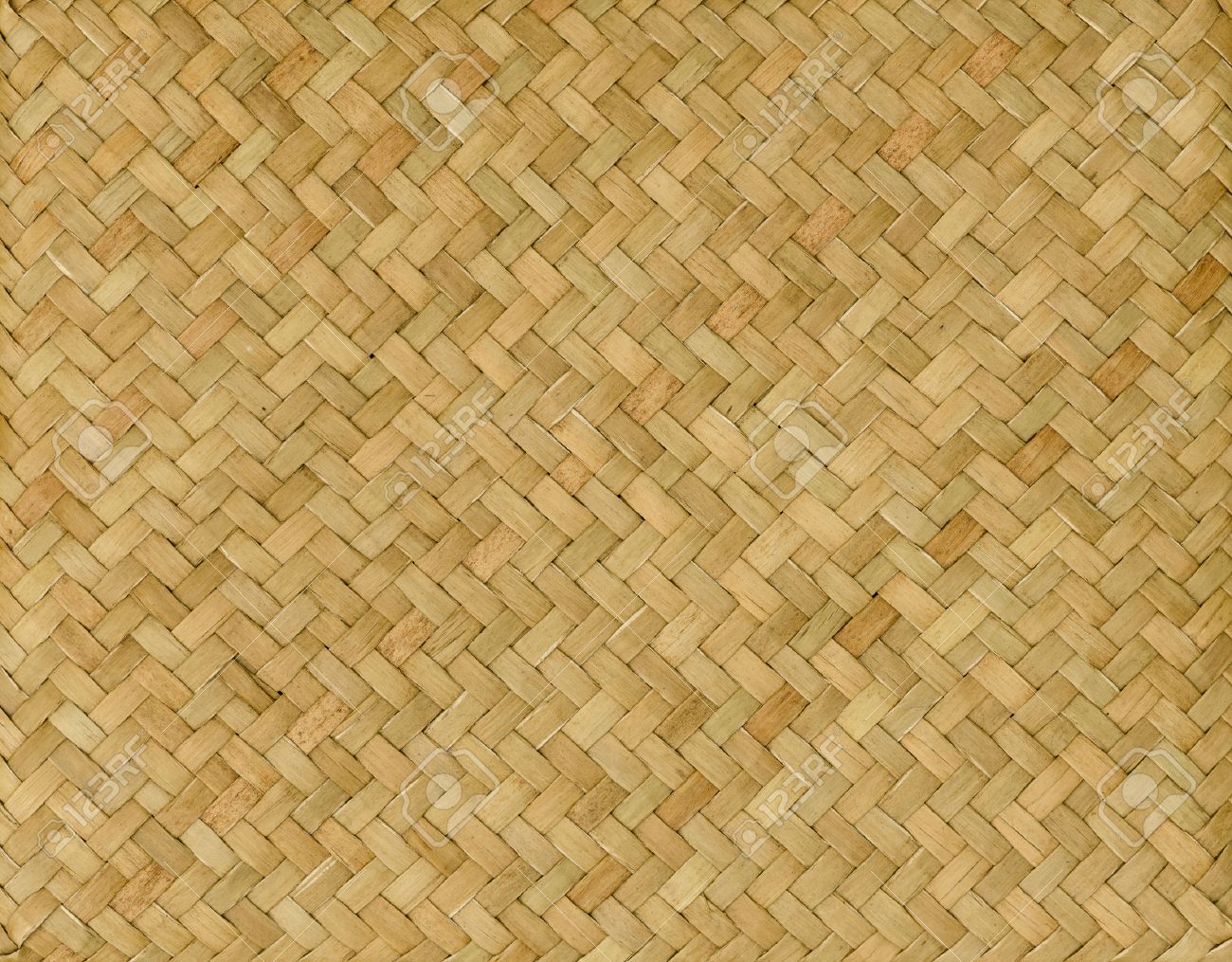 Tradicional Patron Tailandes Naturaleza Estilo De Marron Tejido