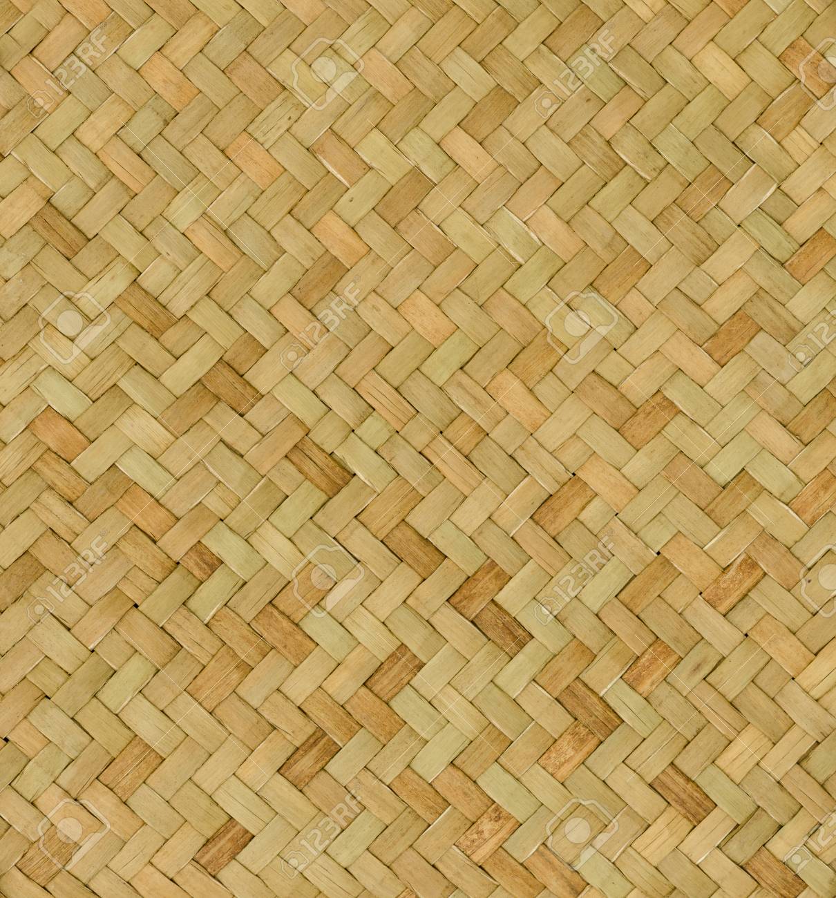 Tradicional Patron Tailandes Naturaleza Estilo De Marron Tejido