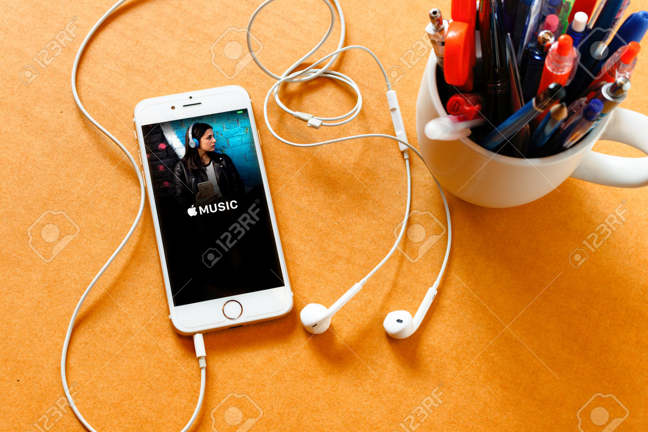 LAMPHUN, SEPTEMBER 16, 2016: Screenshot of Apple's music app on iPhone shows Apple. According to the new songs in the iTunes-based music streaming service that arrived on iPhone. - 63096584 LAMPHUN, SEPTEMBER 16, 2016: Screenshot of Apple's music app on iPhone shows Apple. According to the new songs in the iTunes-based music streaming service that arrived on iPhone. - 63096584