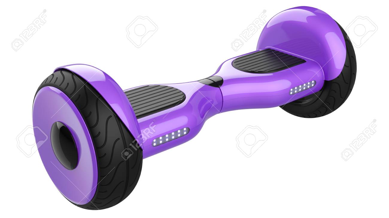 purple hoverboard