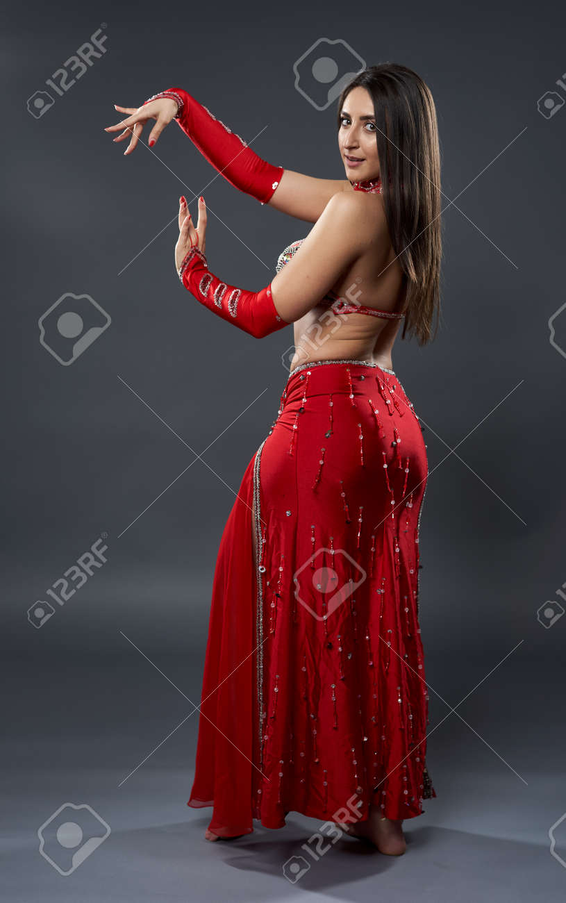 Danza árabe Disfraz De Odalisca Arabe Trajes Disfraz Bailarina