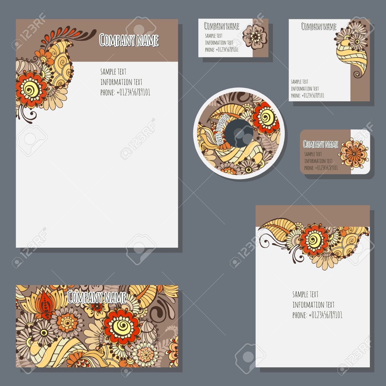 set of templates for cd disks envelopes notebooks credit card credit card envelopes