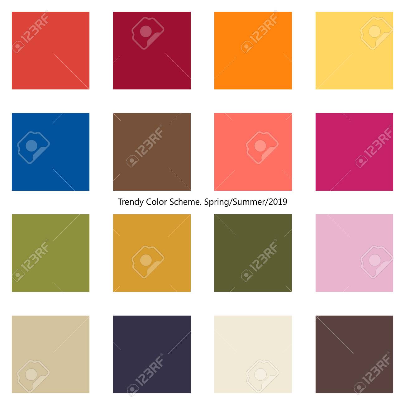 trendy color scheme by plain color boxes spring and summer 2019 boxes color