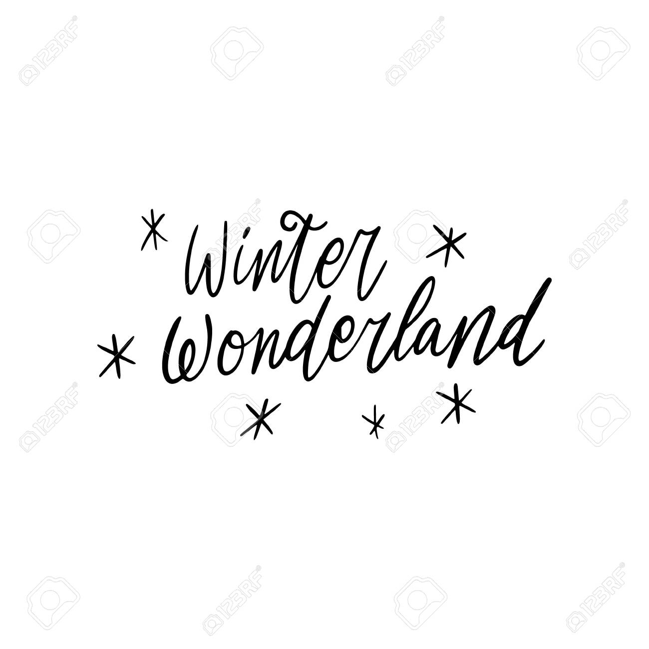 Winter Wonderland Banner. Royalty Free SVG, Cliparts, Vectors, and