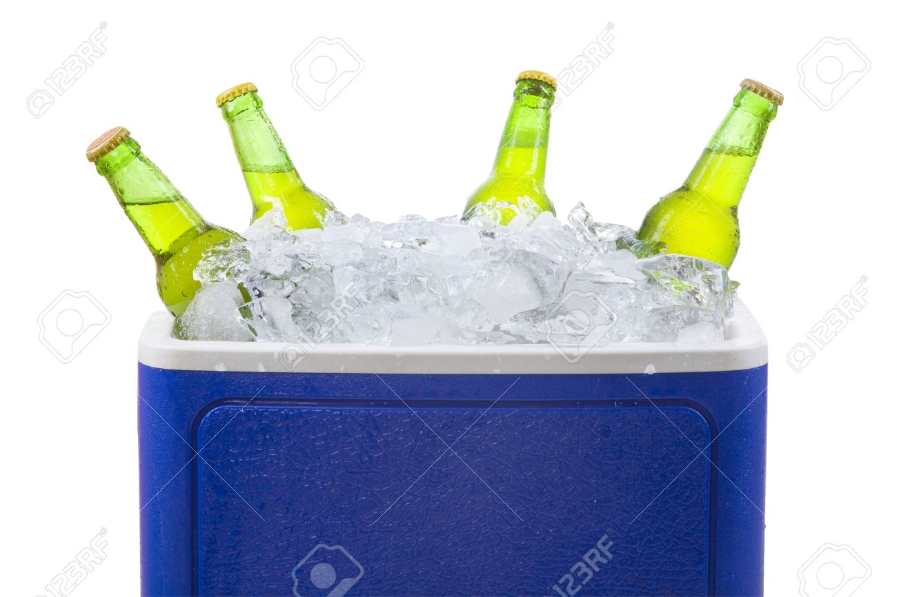 ice box for beer bottles
