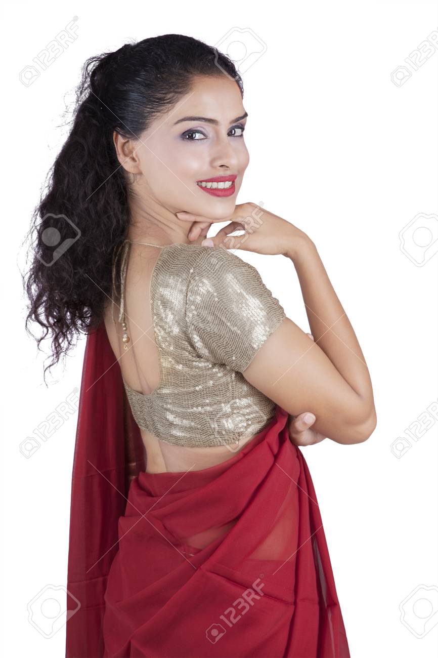 saree wearing woman