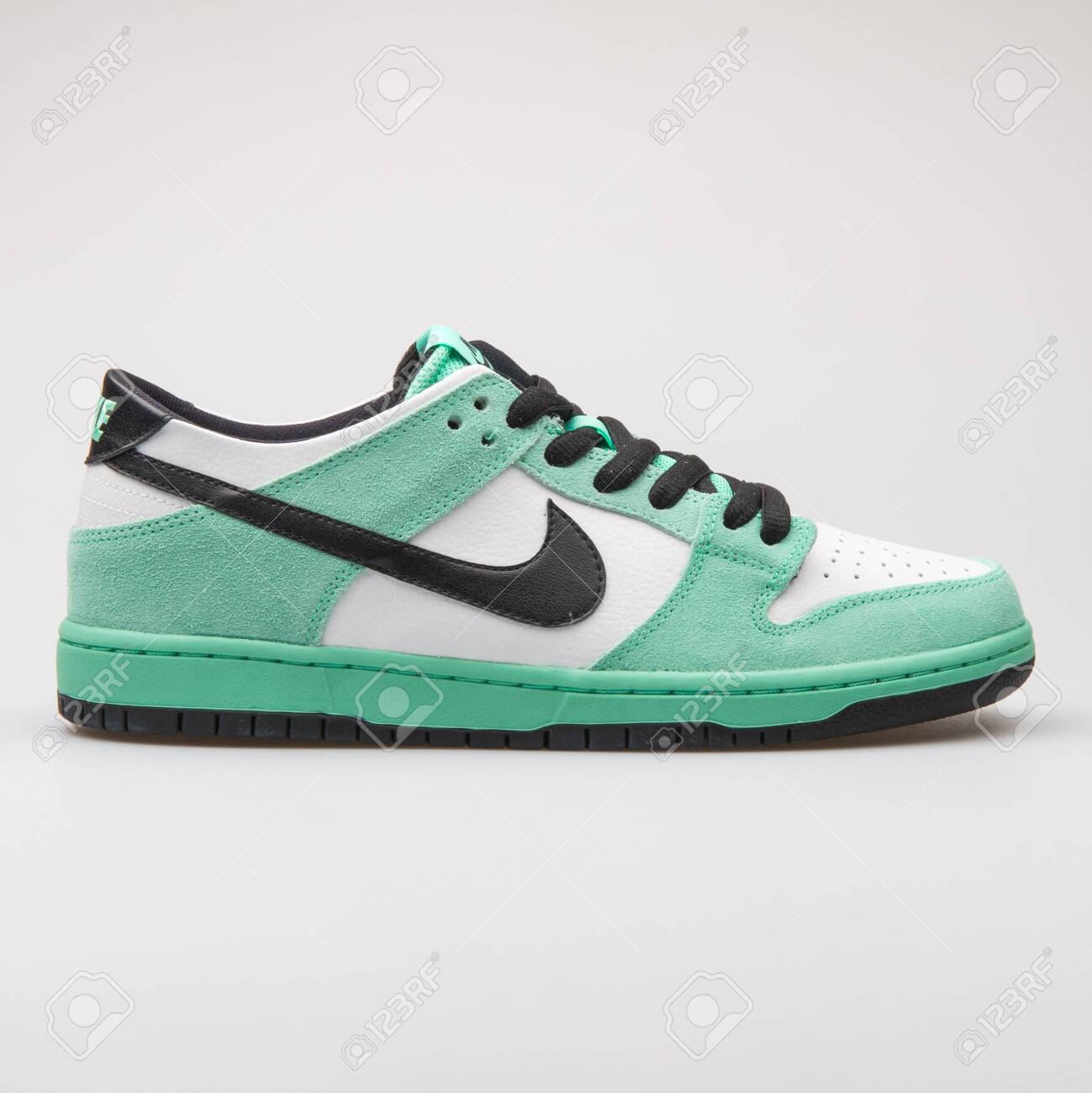 VIENNA, AUSTRIA - AUGUST 23, 2017: Nike Dunk Low Pro IW Green.. Stock Photo, Picture And Royalty Free Image. Image 127883659.