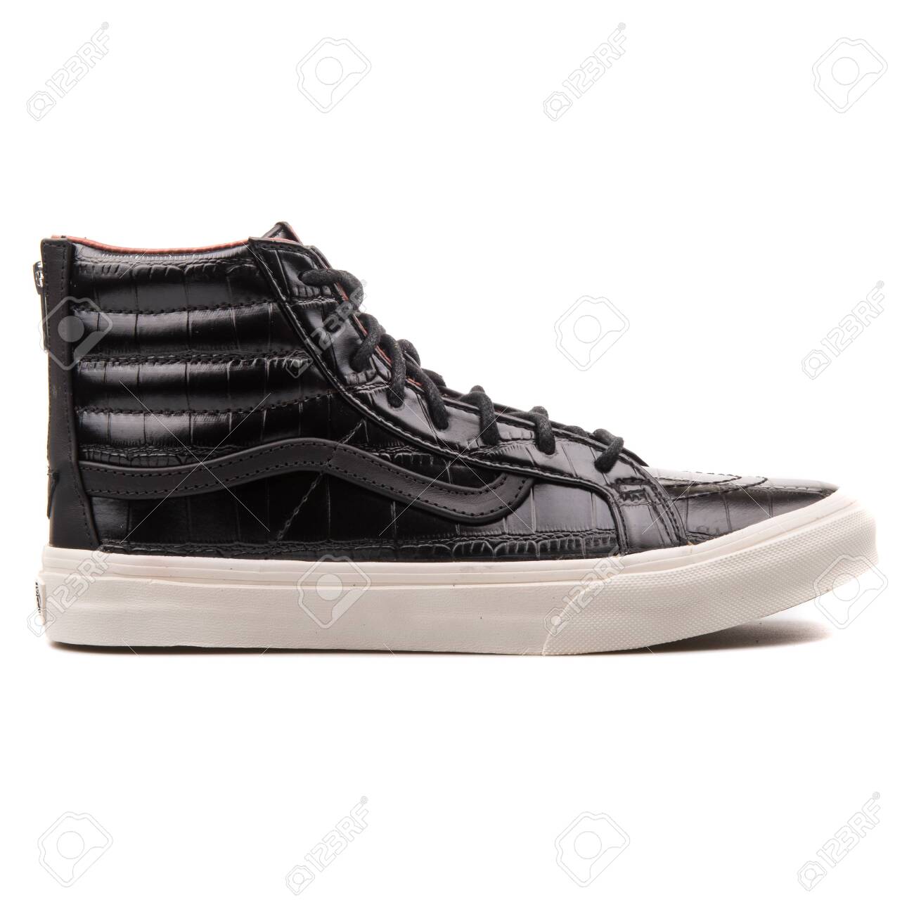 vans sk8 croc leather