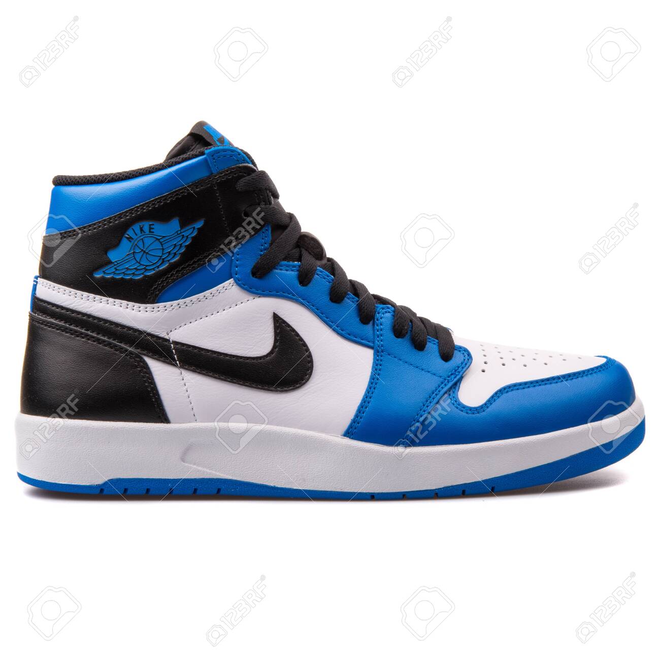 VIENNA, AUSTRIA - AUGUST 25, 2017: Nike Air Jordan 1 High The.. Stock Photo, Picture And Royalty Free Image. Image 127890006.