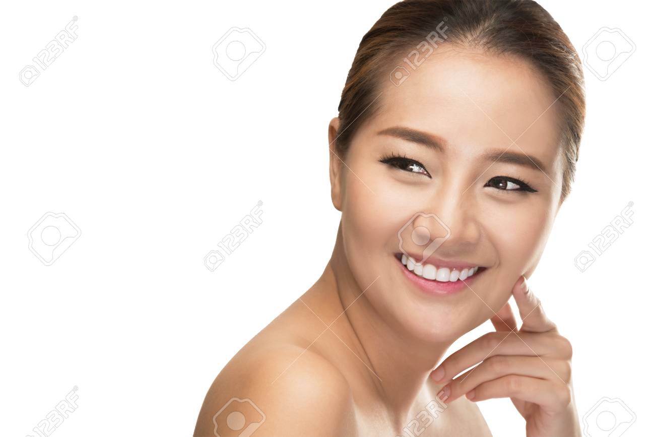 https://previews.123rf.com/images/xmee/xmee1507/xmee150700064/43105687-beautiful-woman-cares-for-the-skin-face-posing-at-studio-isolated-on-white-with-clipping-path-asian-.jpg