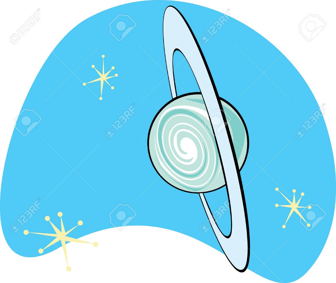 Retro Planet Uranus Is Part Of A Complete Set Of Solar System