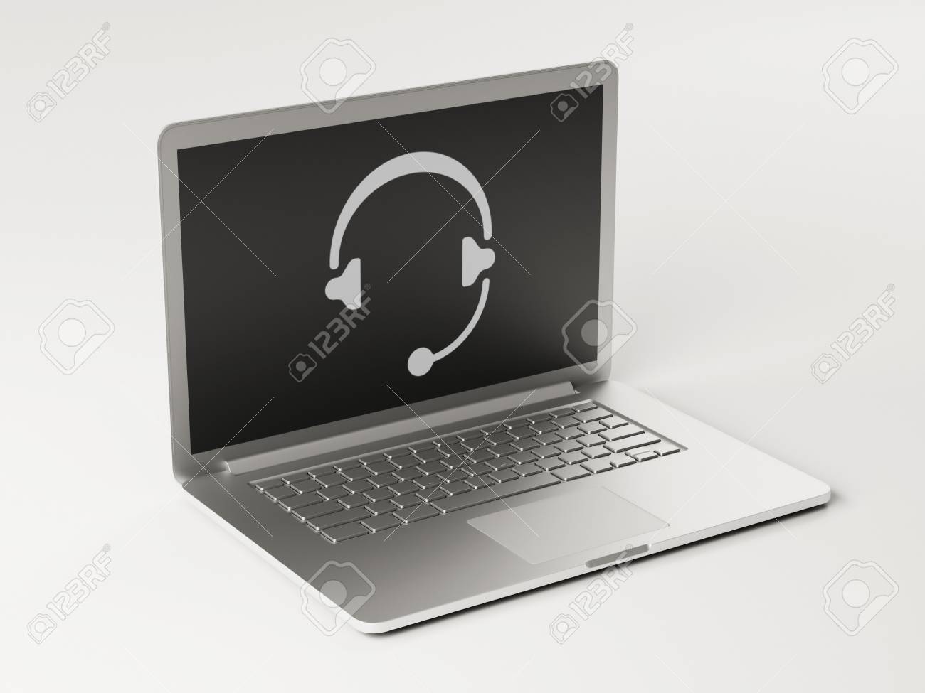 high resolution laptop contact icon stock photo picture and royalty