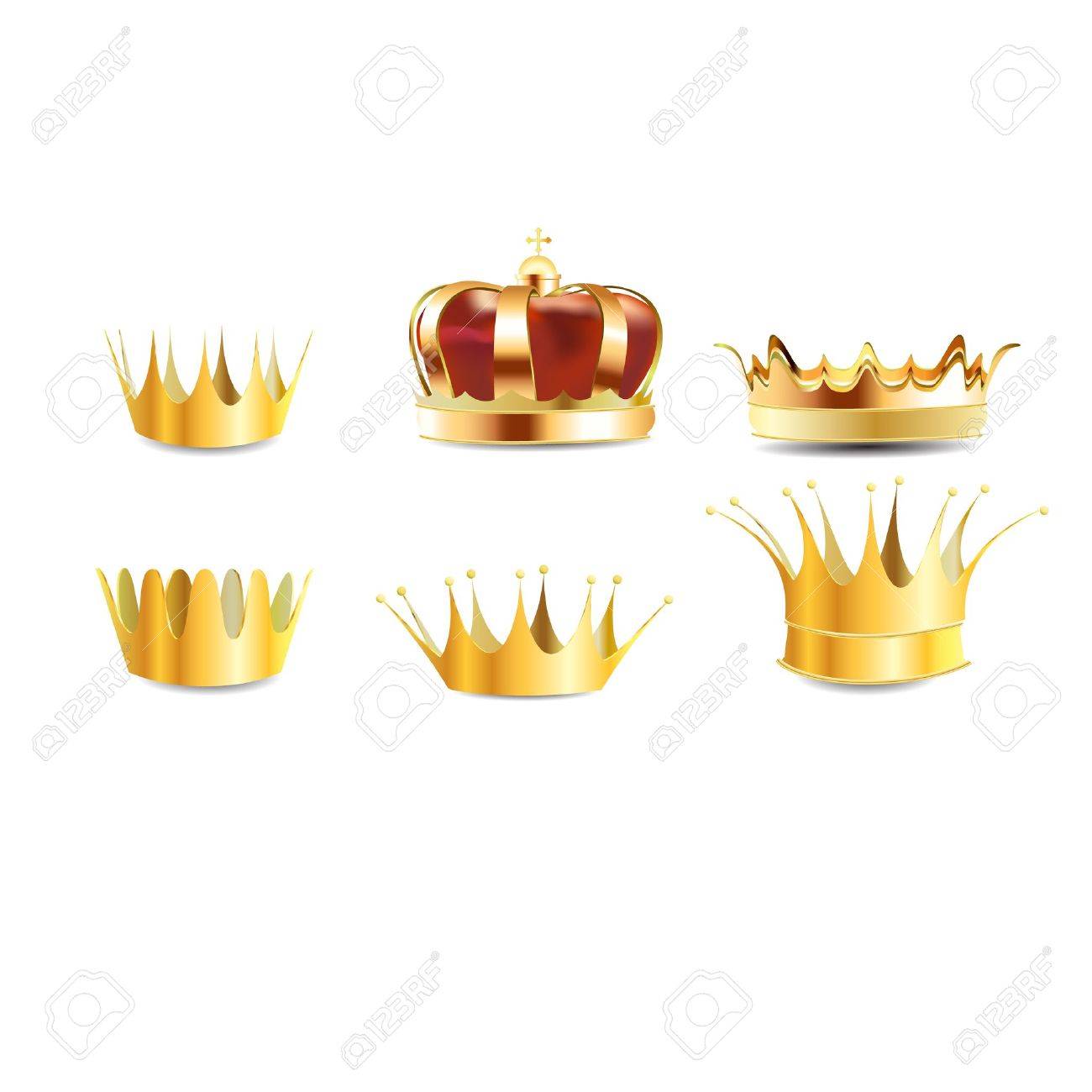 realistic gold heraldic crown embedded or coronet graphic - 22858939 realistic gold heraldic crown embedded or coronet graphic - 22858939