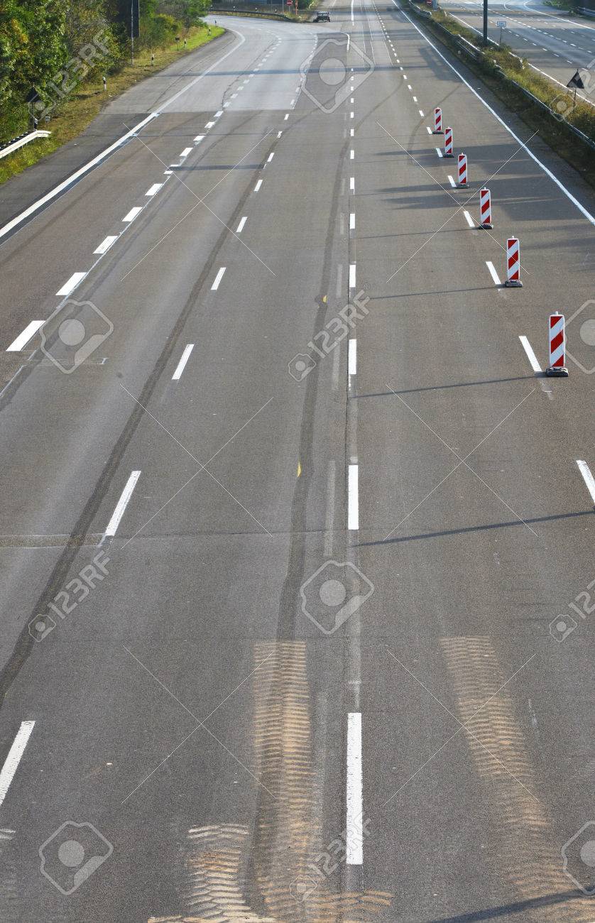 3 spurige autobahn