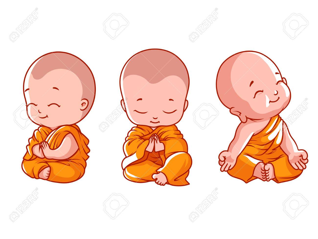 Set Of Little Meditating Monks. Vector Cartoon Illustration On A White Background. Royalty Free SVG, Cliparts, Vectors, And Stock Illustration. Image 60587022. Set Of Little Meditating Monks. Vector Cartoon Illustration On A White Background. Royalty Free SVG, Cliparts, Vectors, And Stock Illustration. Image 60587022.