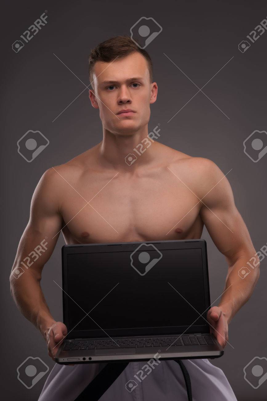 Beau Blond Amateur Torse Nu picture