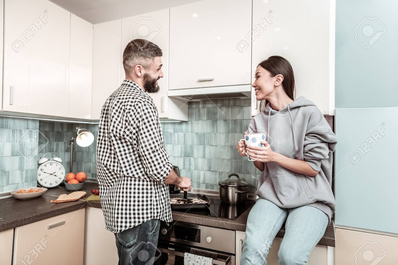 loving family kitchen