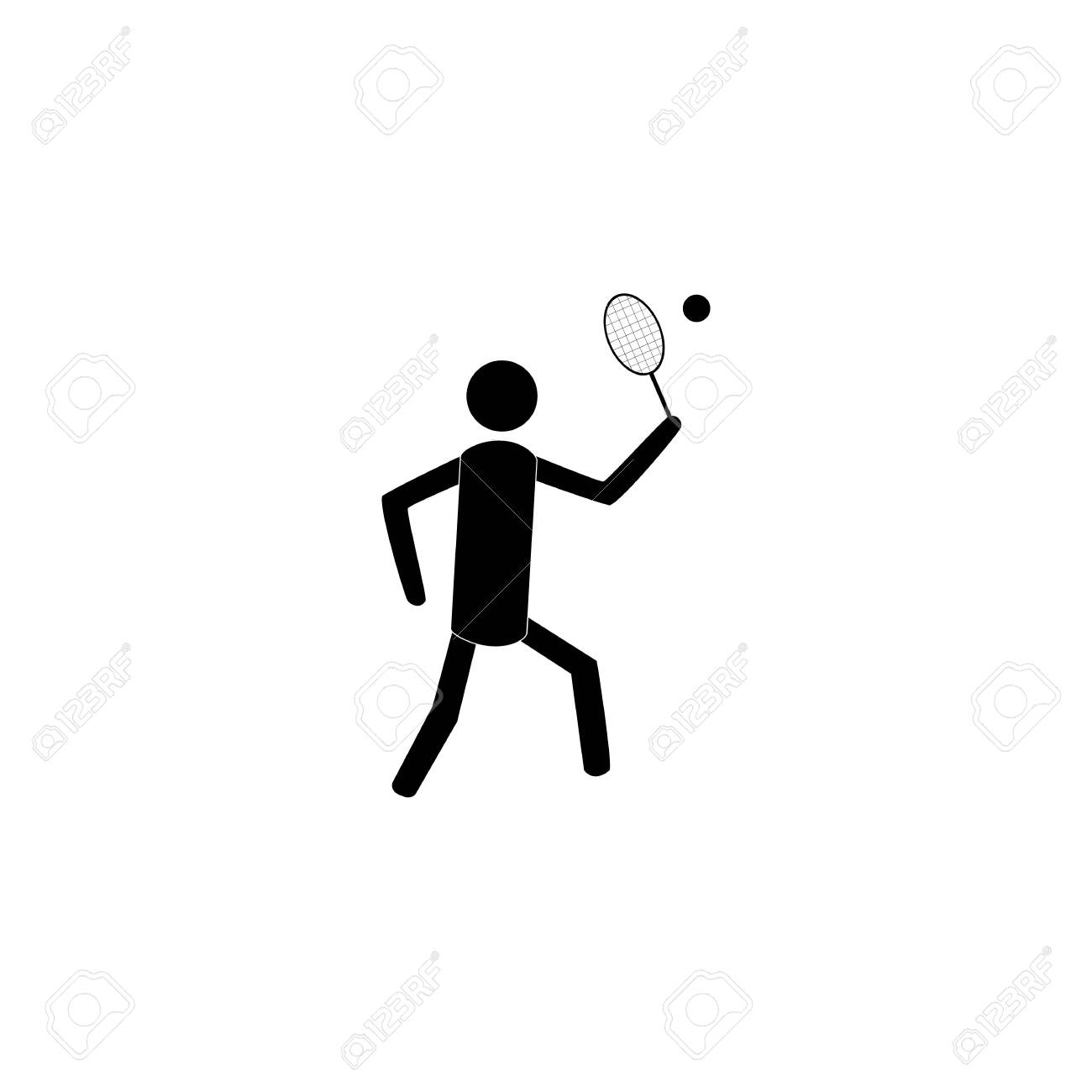 Sports. Tennis icon. Silhouette emblem tournament. Logo professional sports, active recreation and leisure. - 150071807 Sports. Tennis icon. Silhouette emblem tournament. Logo professional sports, active recreation and leisure. - 150071807