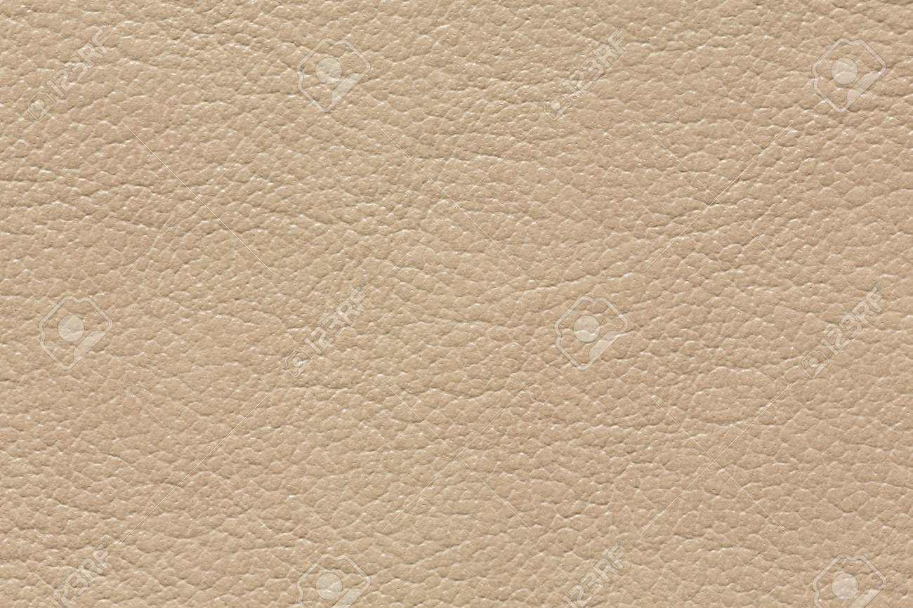 明るいベージュ色の美しいレザーの質感 高解像度の写真 の写真素材 画像素材 Image