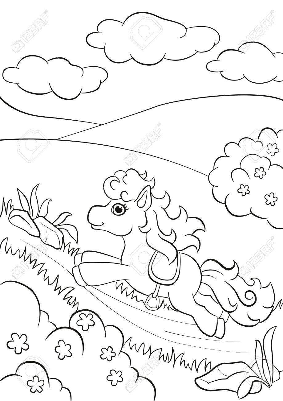 mi pequeno pony para colorear