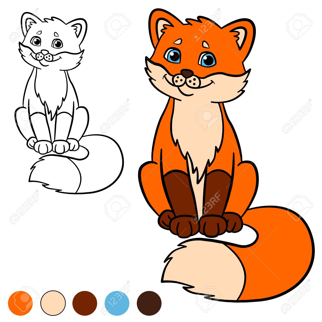 Dibujo Para Colorear Color Me Zorro Lindo Zorro Bebe Se Sienta Y Sonrie Ilustraciones Vectoriales Clip Art Vectorizado Libre De Derechos Image Dibujo Para Colorear Color Me Zorro Lindo Zorro Bebe Se Sienta Y Sonrie Ilustraciones Vectoriales Clip Art Vectorizado Libre De Derechos Image