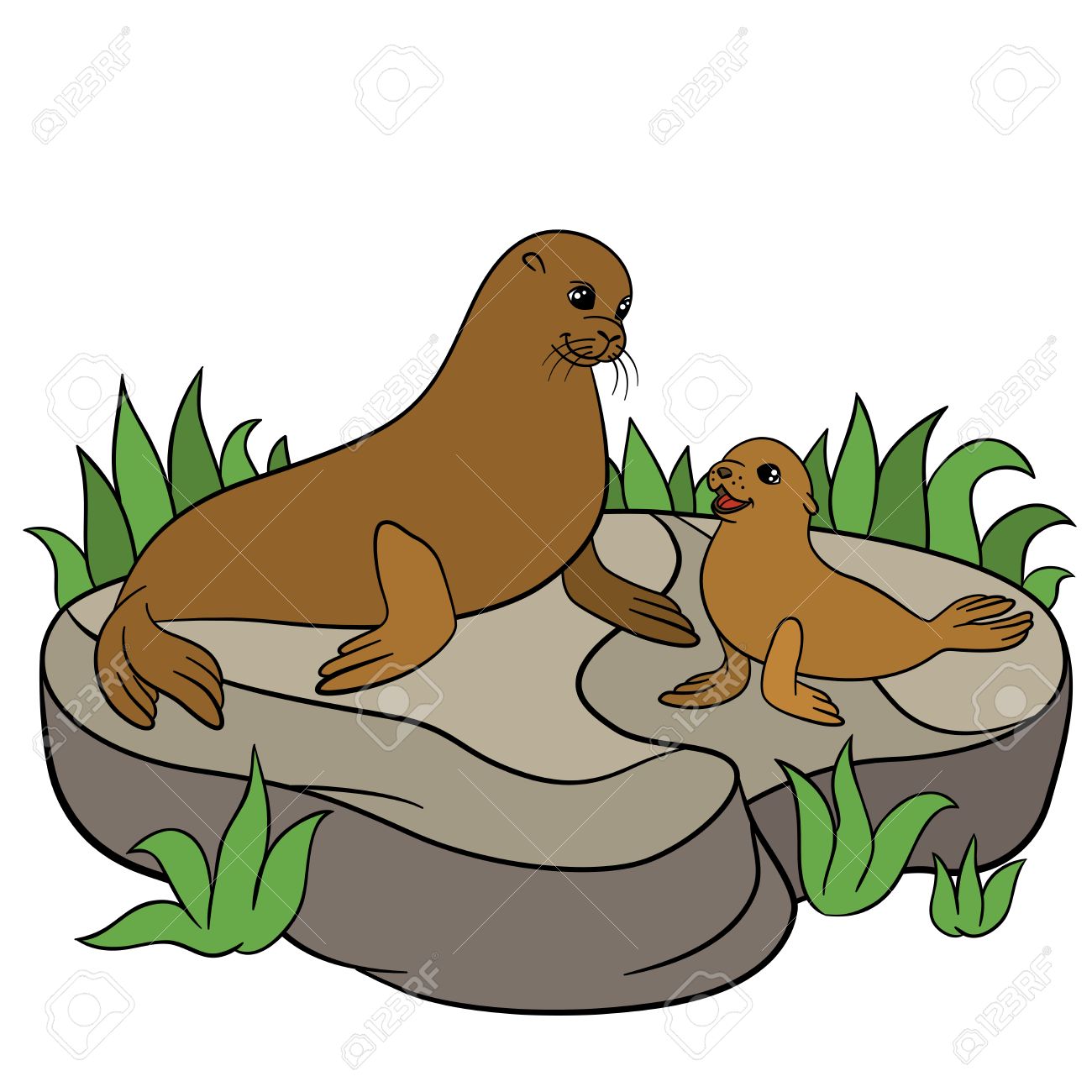 Animales De Dibujos Animados Madre Piel De Foca Con Su Pequeno Bebe Lindo En La Roca Ilustraciones Vectoriales Clip Art Vectorizado Libre De Derechos Image Animales De Dibujos Animados Madre Piel De Foca Con Su Pequeno Bebe Lindo En La Roca Ilustraciones Vectoriales Clip Art Vectorizado Libre De Derechos Image