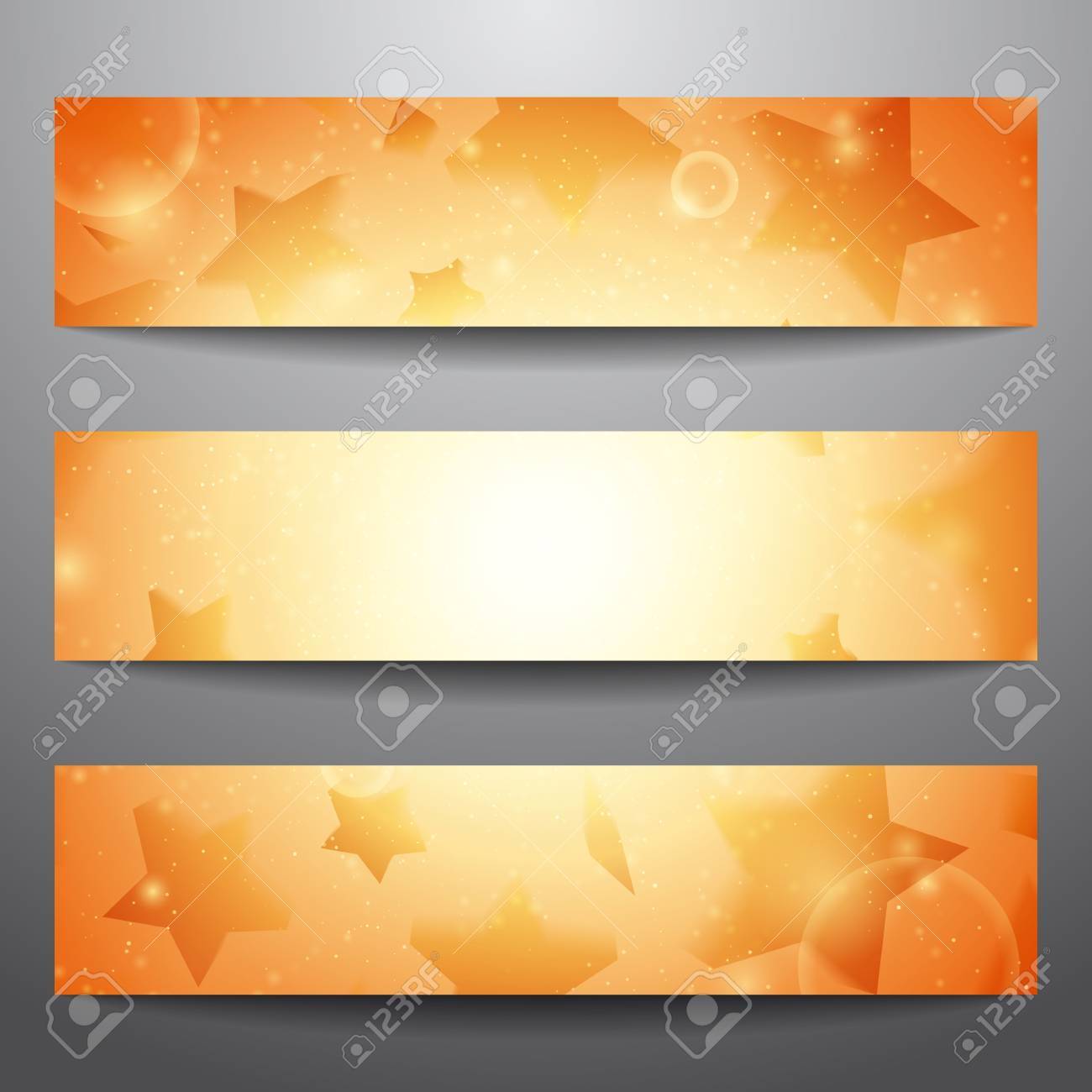 vector web banners one two three presentation slide template presentation backgrounds music