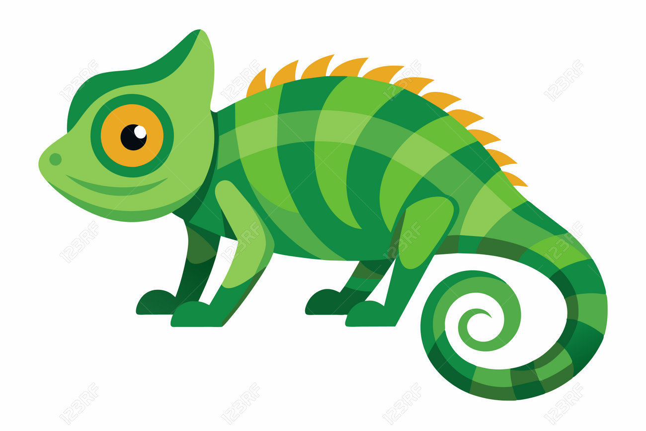 カメレオン付き青緑色装飾ボックス パンサーカメレオンのケージ装飾に