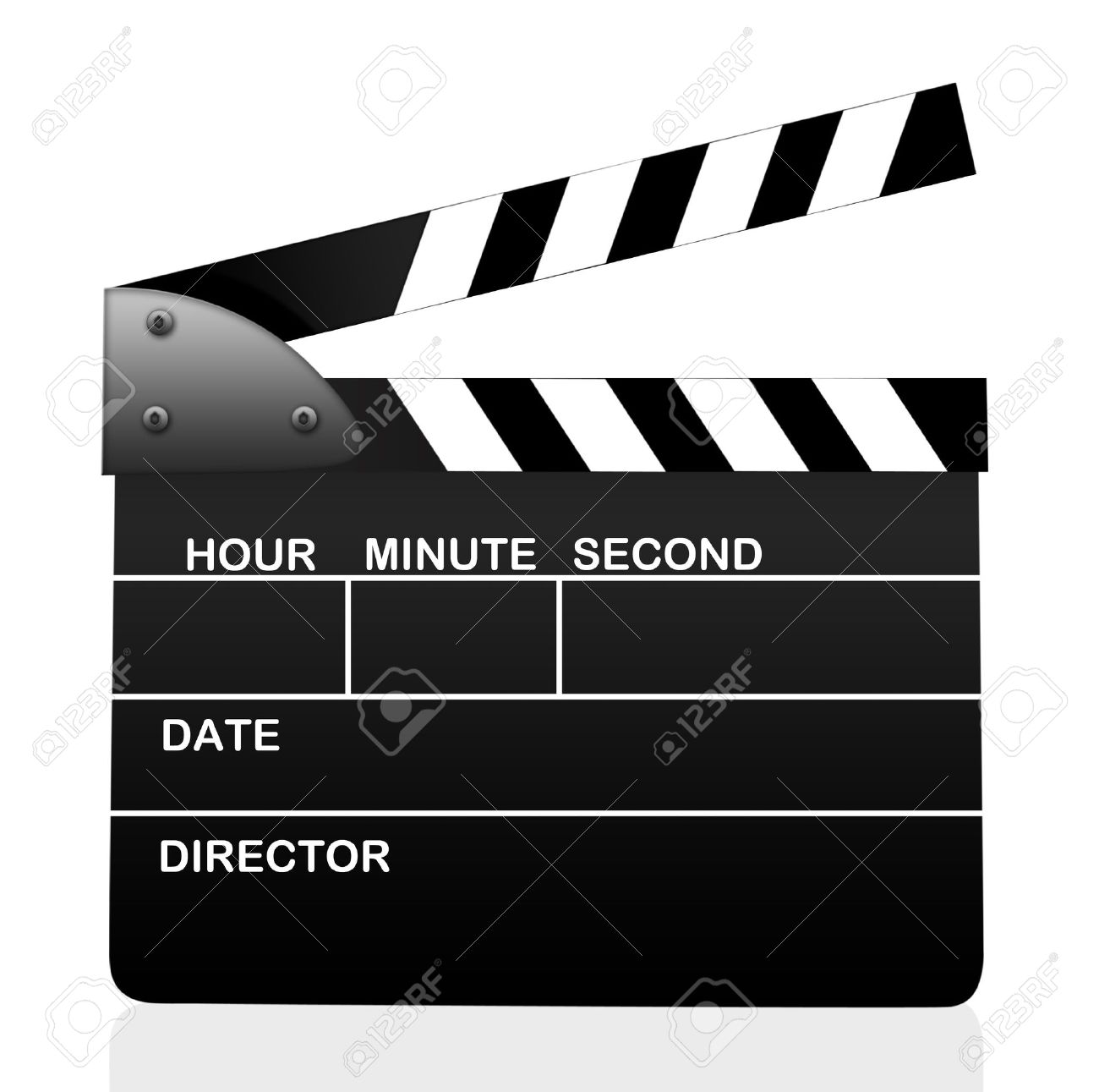Action Clipboard isolated over white background - 7969126 Action Clipboard isolated over white background - 7969126