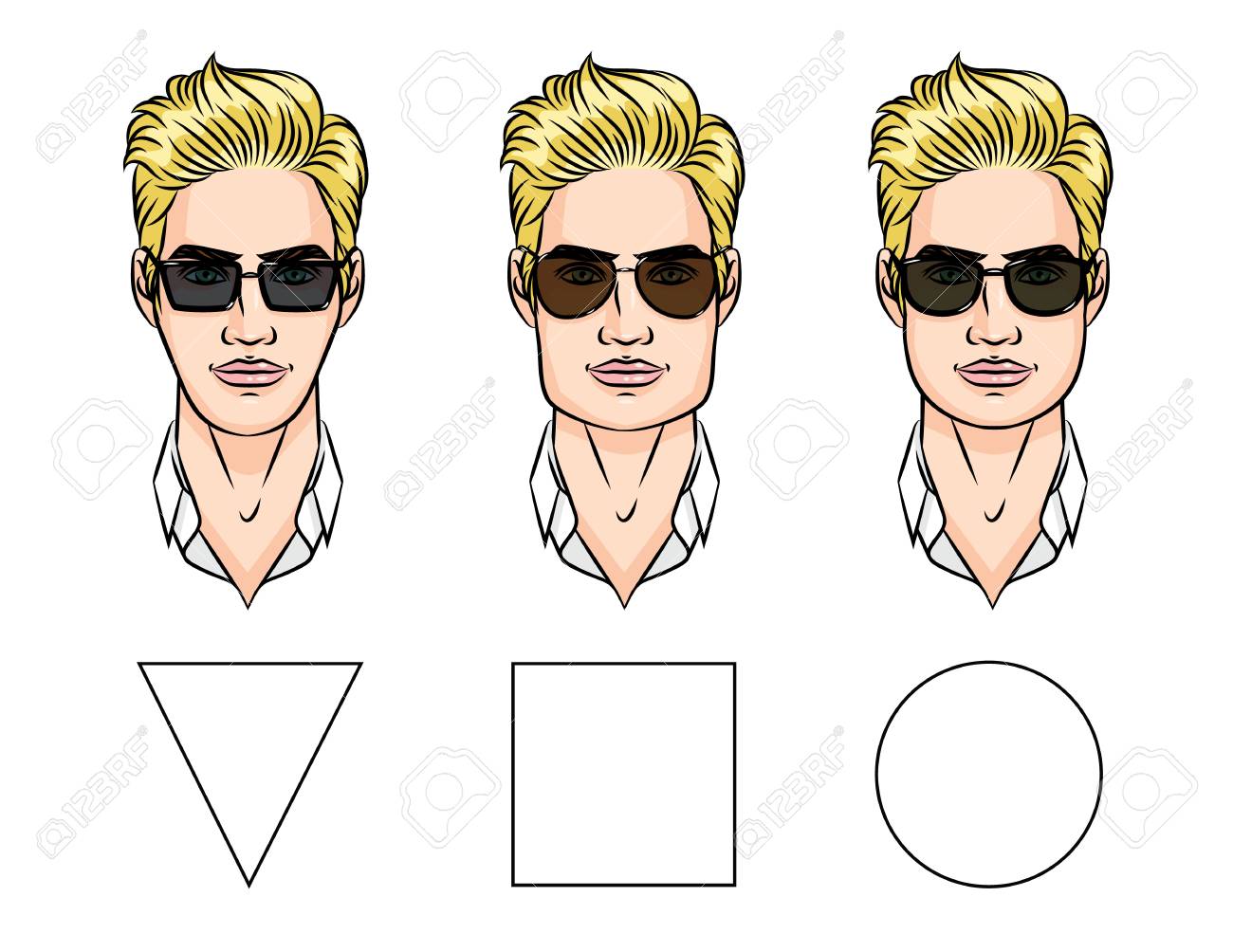 sunglasses for different face types