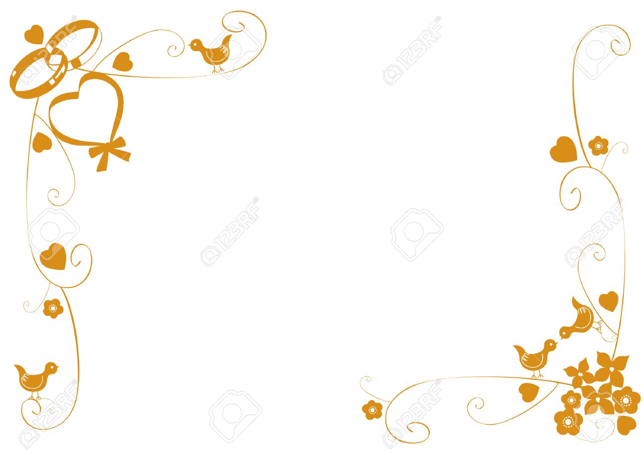 Weddecor Doré Cadre Photo Anneau En D Avec Simple Trou Pour