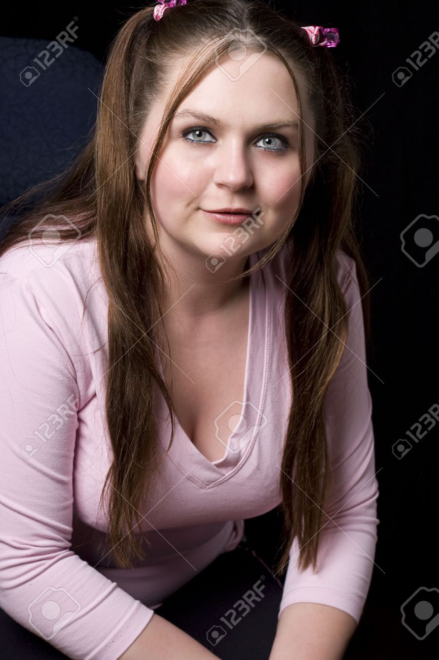 Beautiful chubby teen