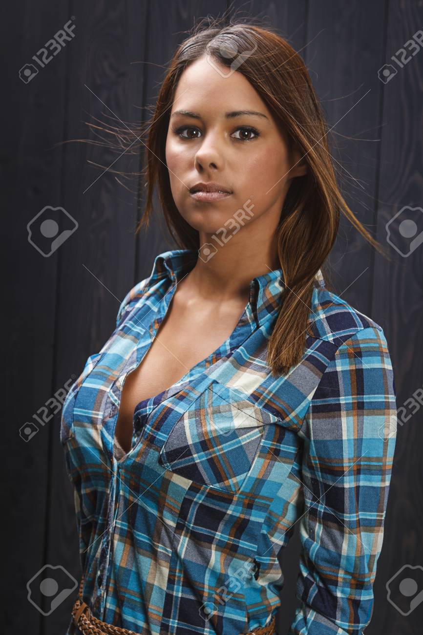 Girl cuts shirt Clearance