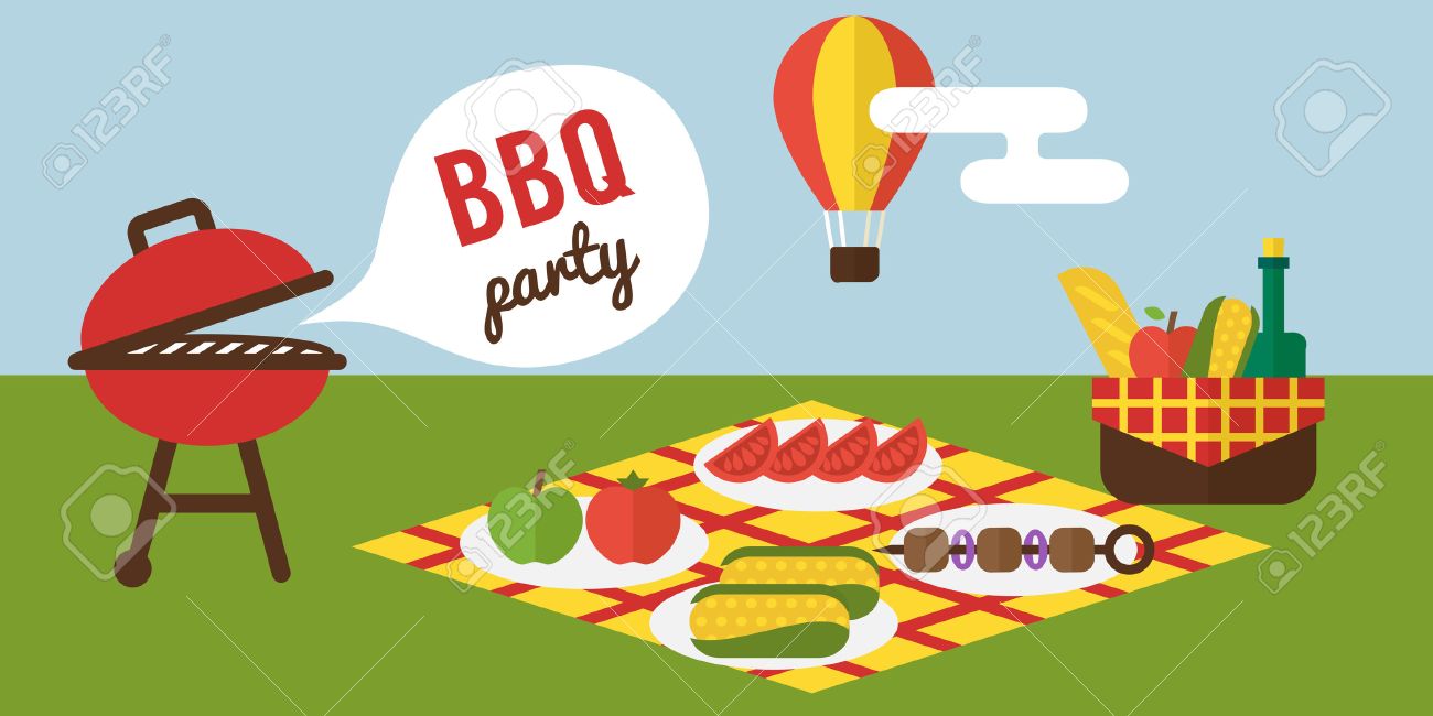 summer picnic invitation