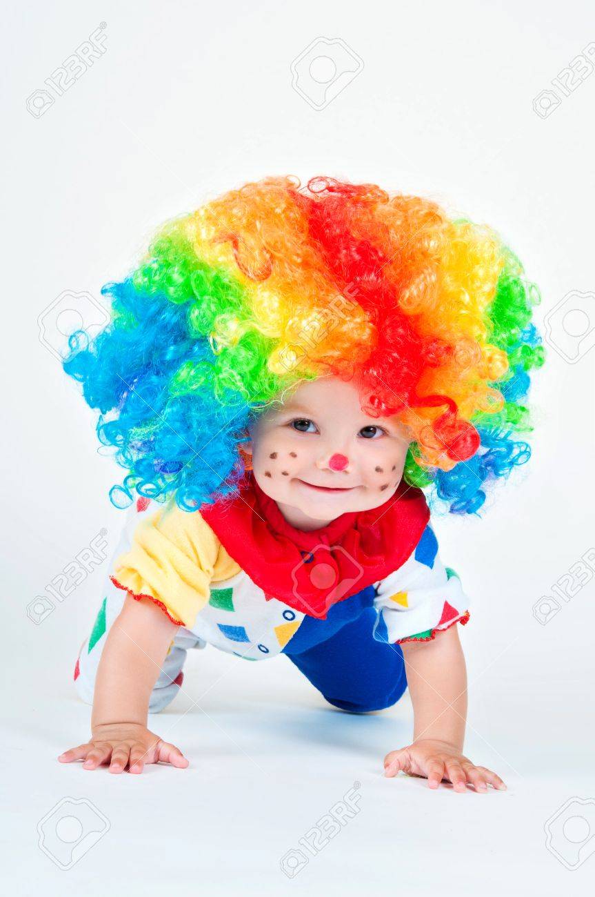 Clown Child Wig