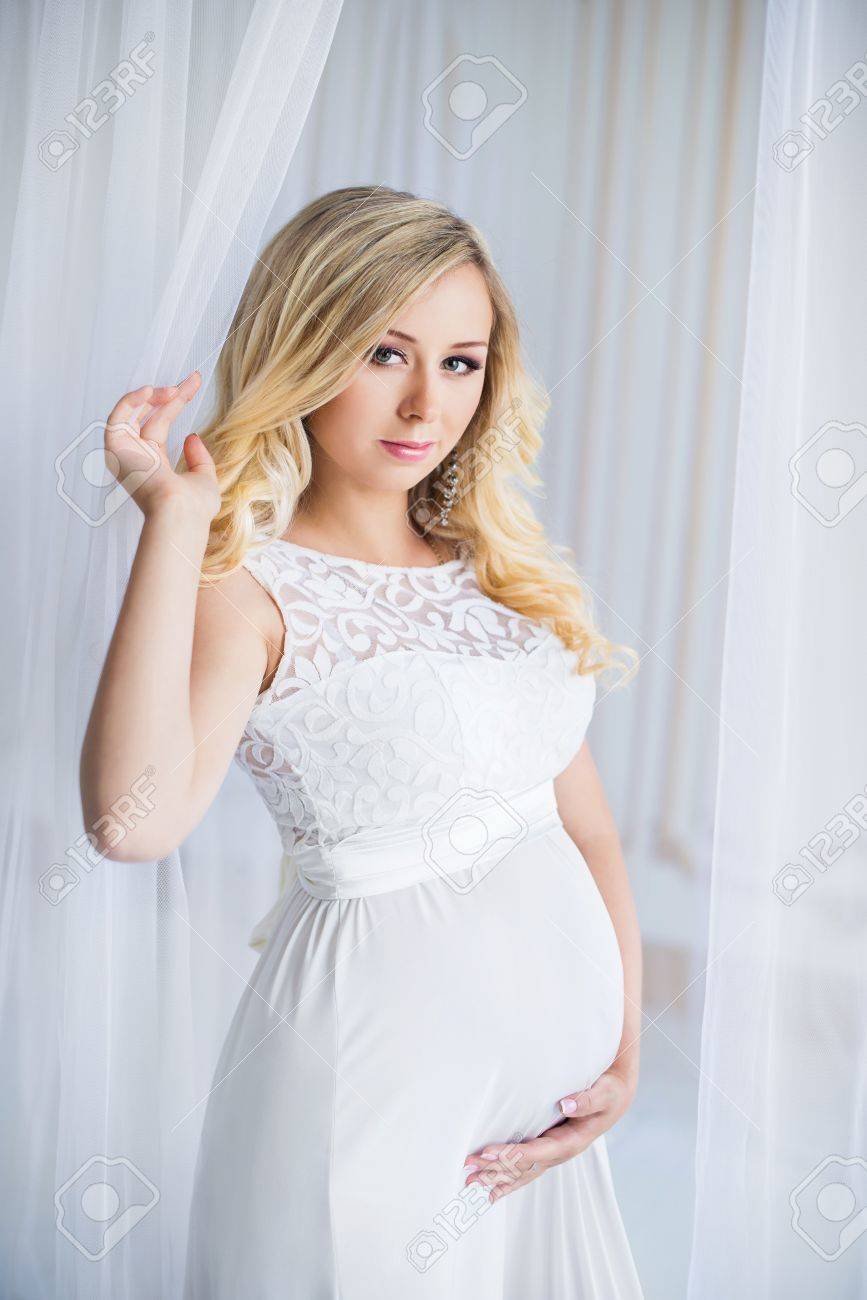 Robe grossesse blanche Clearance