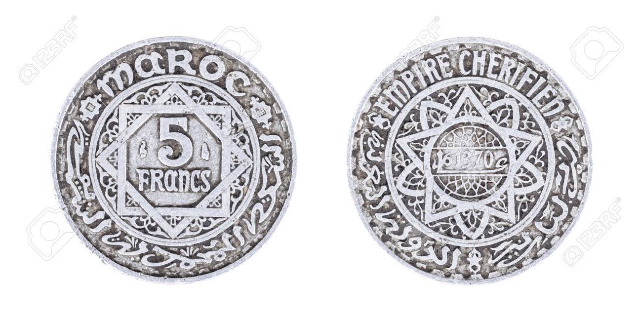 1370 Morocco 5 Francs