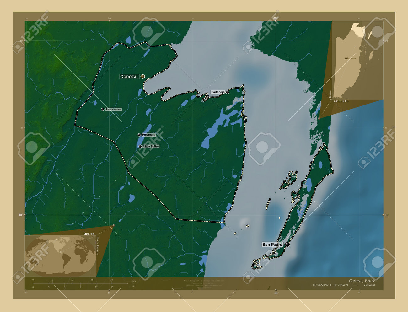 elevación de belice