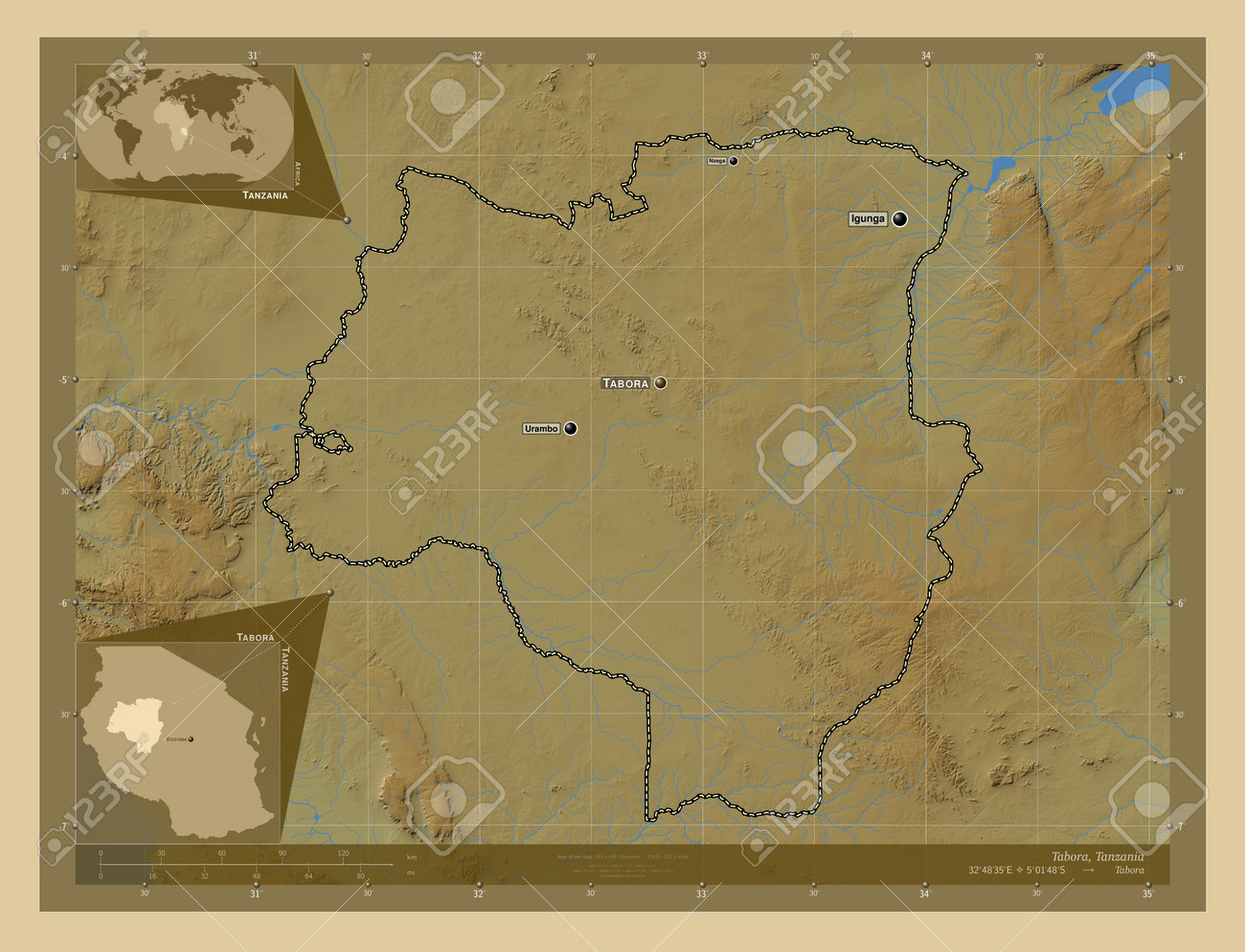 Tanzania Map Africa Navigate With Ease Tanzania Map Africa Navigate With  Ease, image size:1300x994