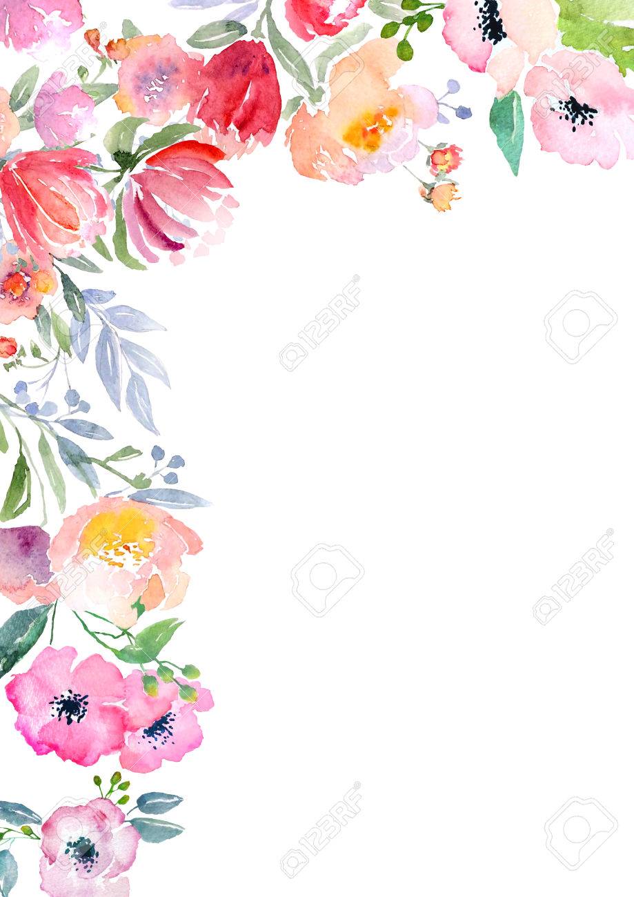 card-template-with-watercolor-roses-blank-space-for-your-text-illustration-for-greeting-cards-invitations-and-other-printing-projects-stock-photo-picture-and-royalty-free-image-image-43147136