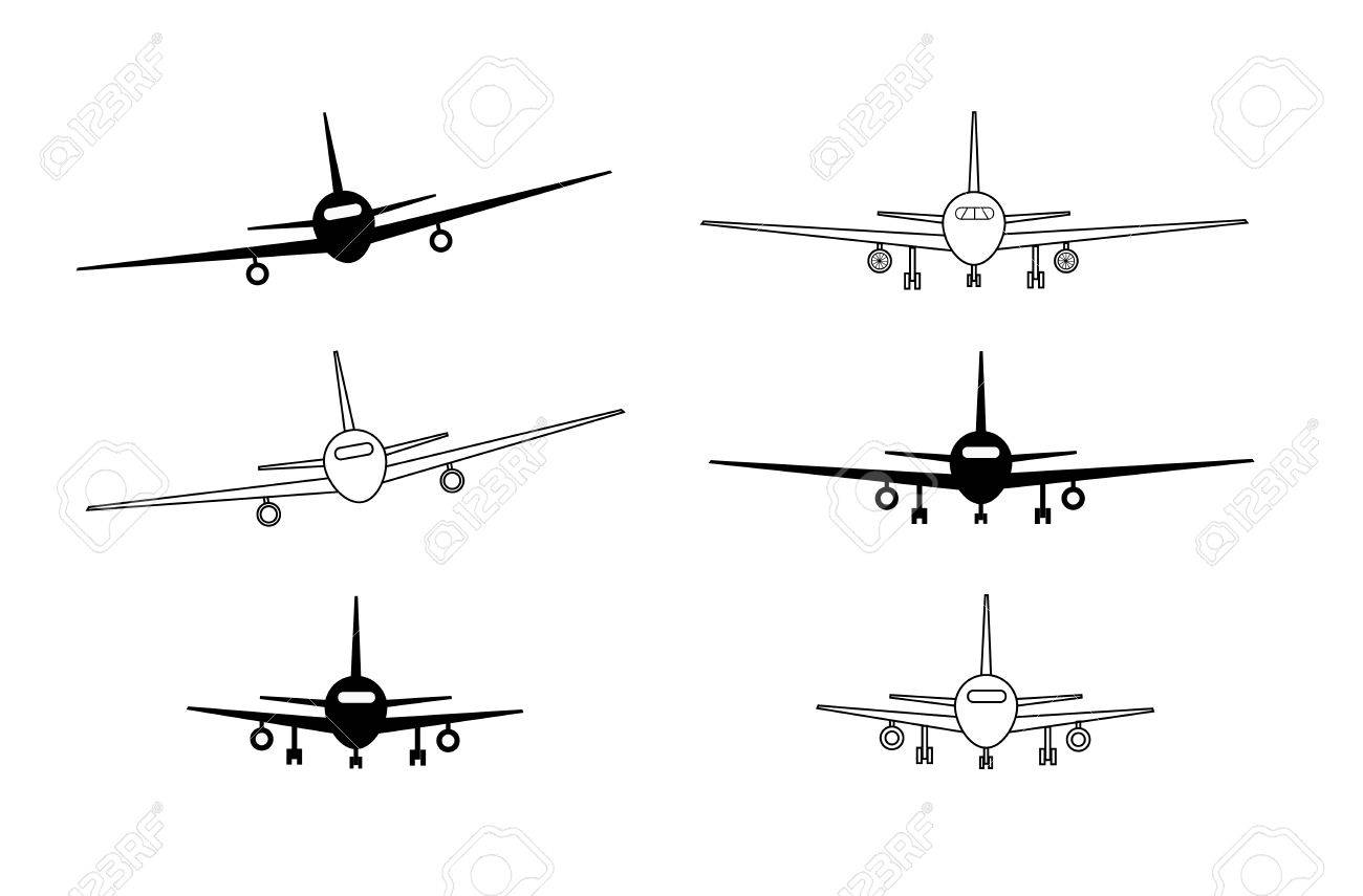black and white contour planes drawings drawings of planes