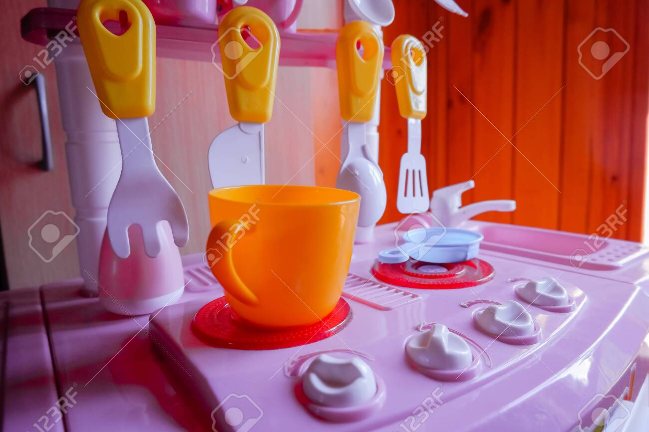 Set Of Kitchen Utensils Childrens Toys Childrens Kitchen Game