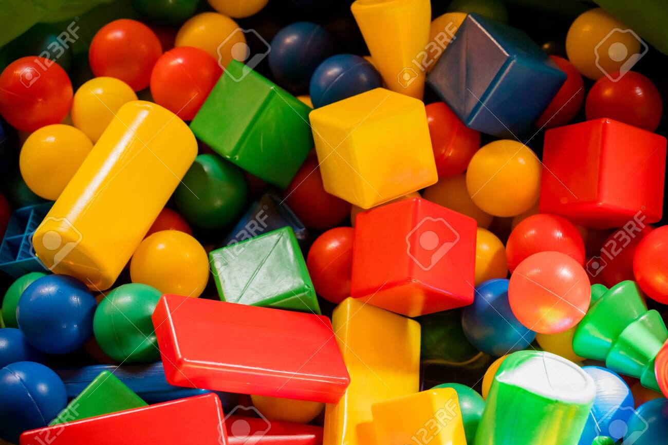 small plastic building blocks