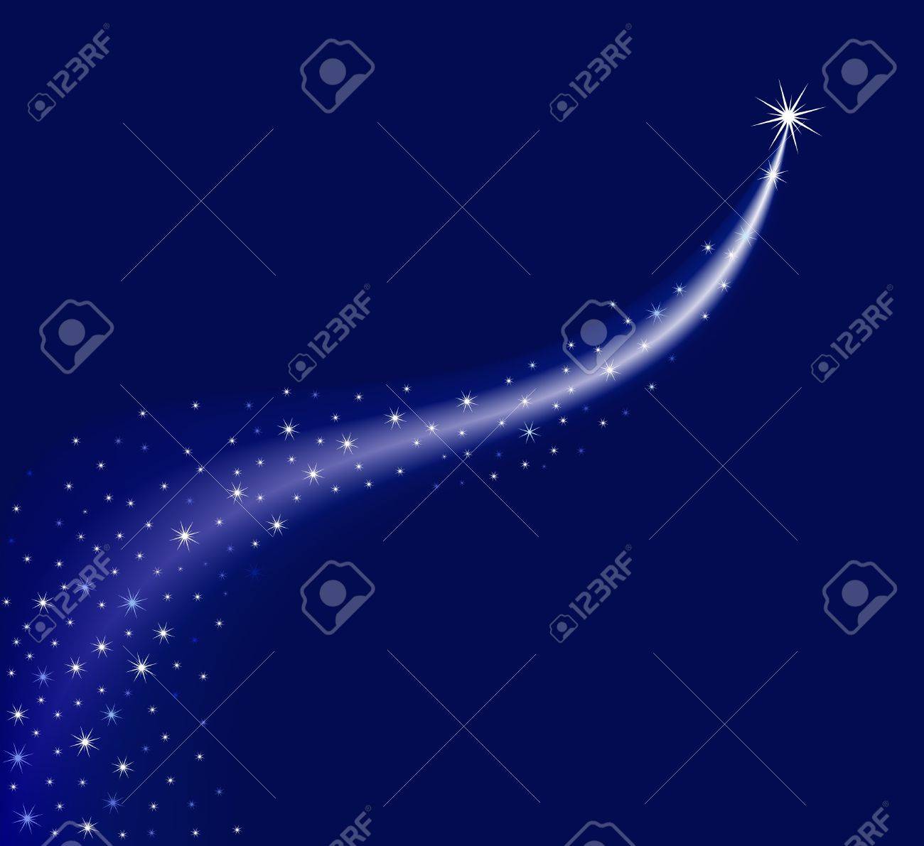 The Star Way At The Dark Background Royalty Free Cliparts Vectors And Stock Illustration Image